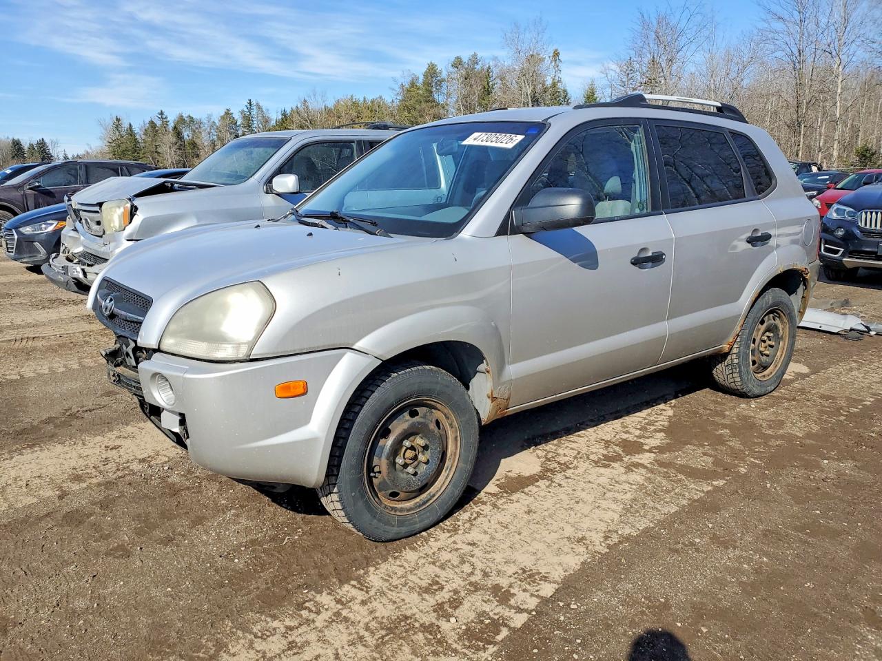 2005 Hyundai Tucson VIN KM8JM12B65U172400 photo 1