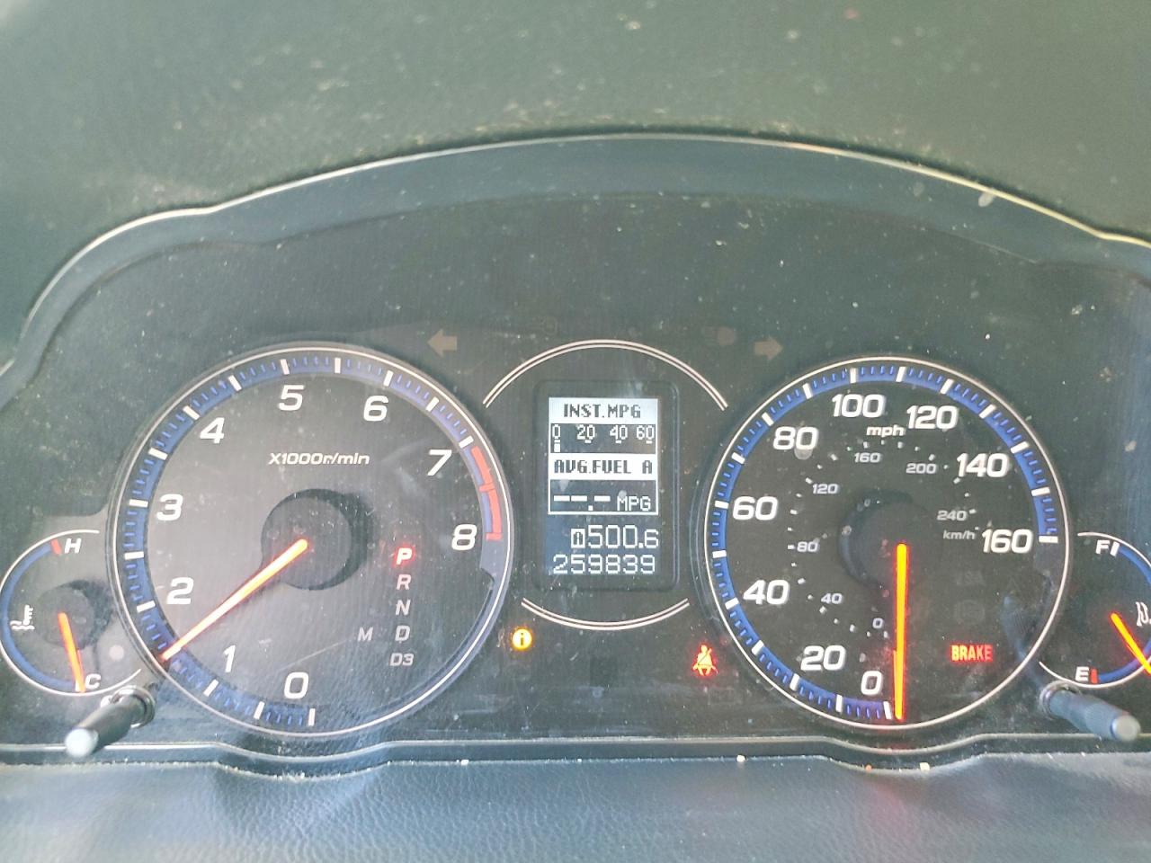 2006 ACURA Tsx VIN JH4CL96926C029259 photo 9