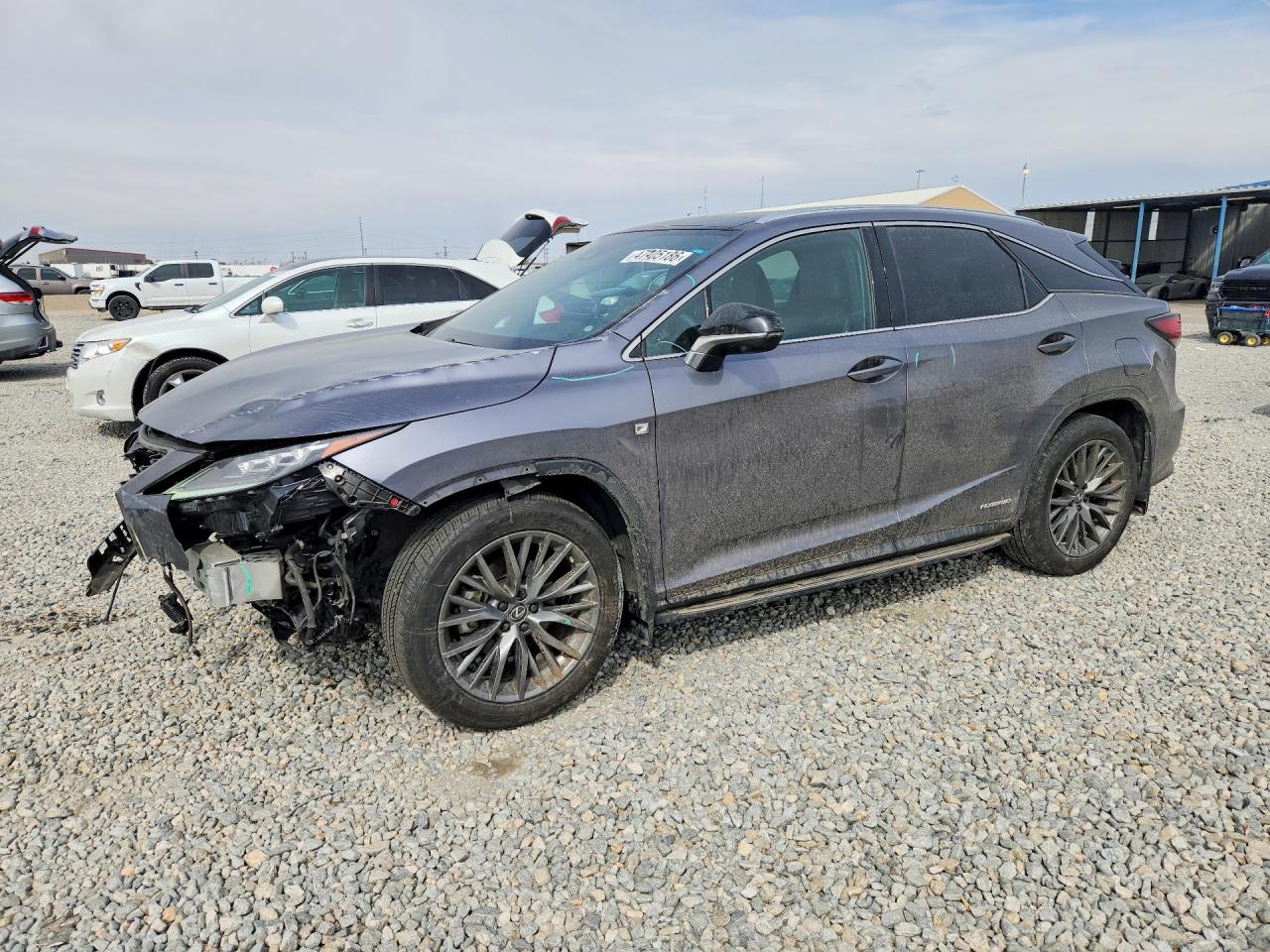 2022 Lexus Rx450 VIN 2T2YGMDA8NC082934 photo 1