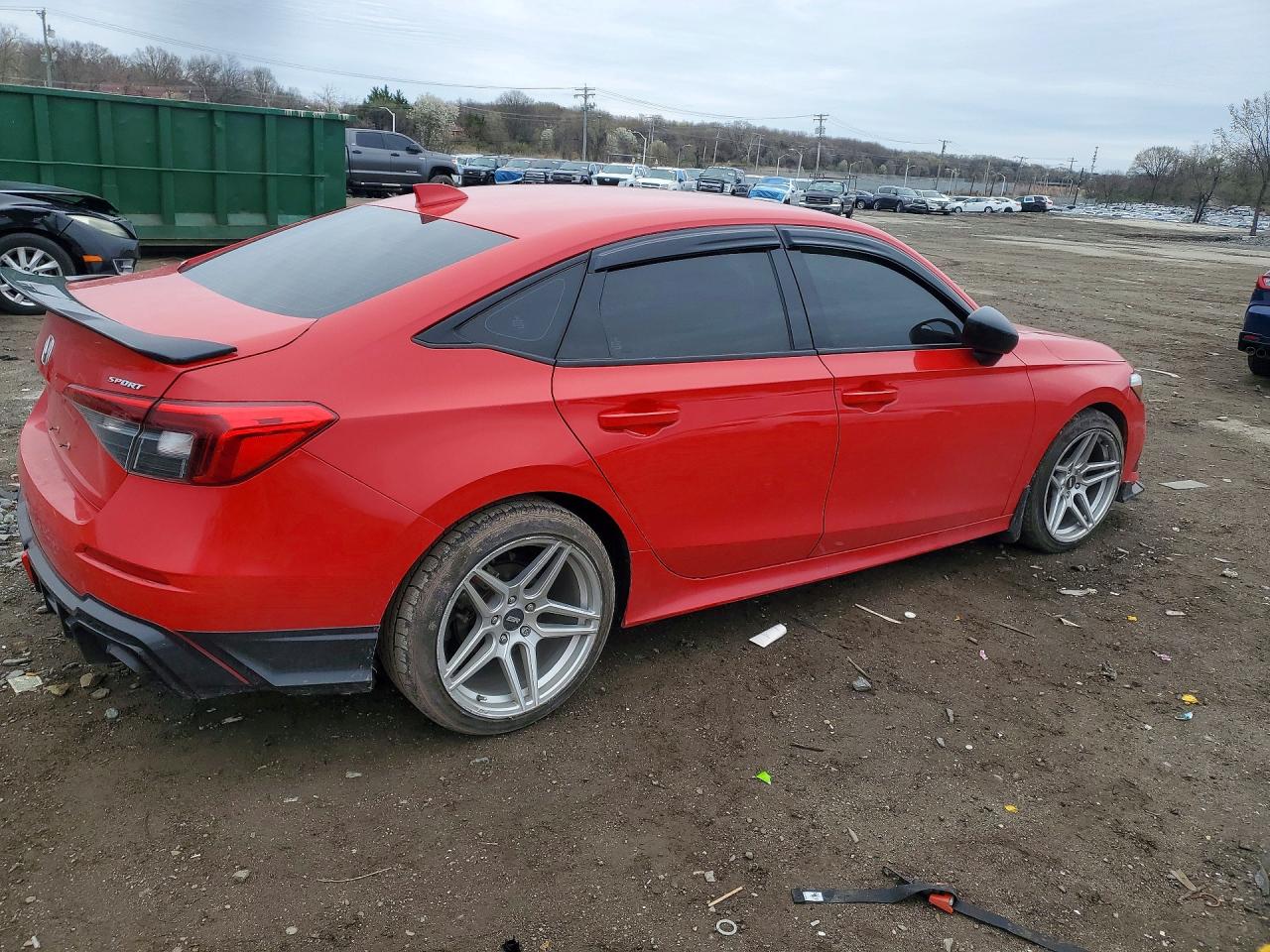 2022 Civic VIN 2HGFE2F56NH554268 photo 3