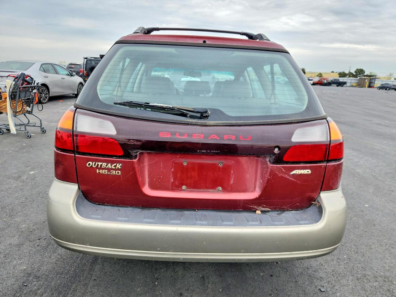 2002 Subaru LEGACY VIN 4S3BH806827621016 photo 6
