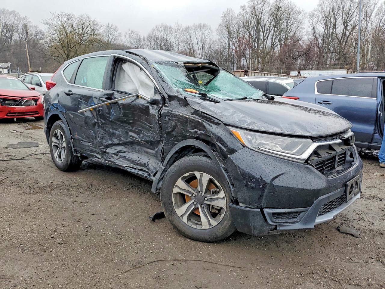 2019 Honda Crv VIN 2HKRW6H33KH204496 photo 4