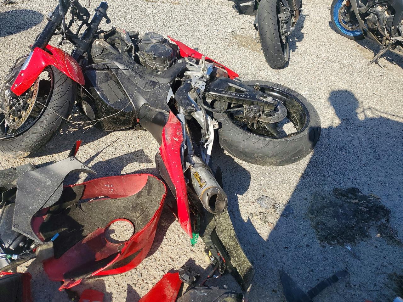 2008 Honda Cbr cycle VIN JH2PC40058M100782 photo 4