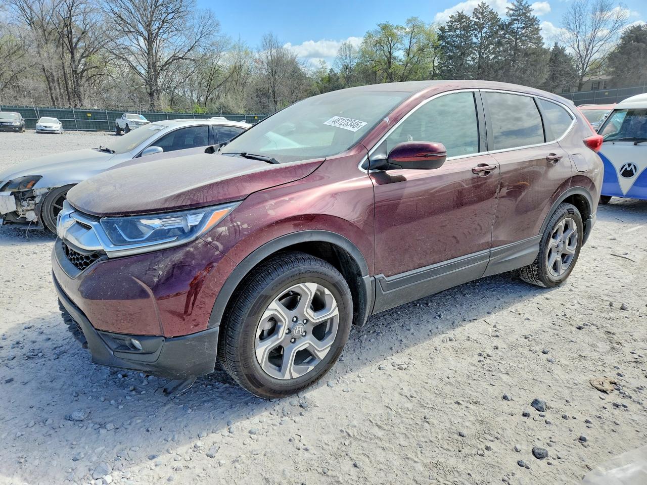 2019 HONDA Crv VIN 2HKRW2H84KH675576 photo 1
