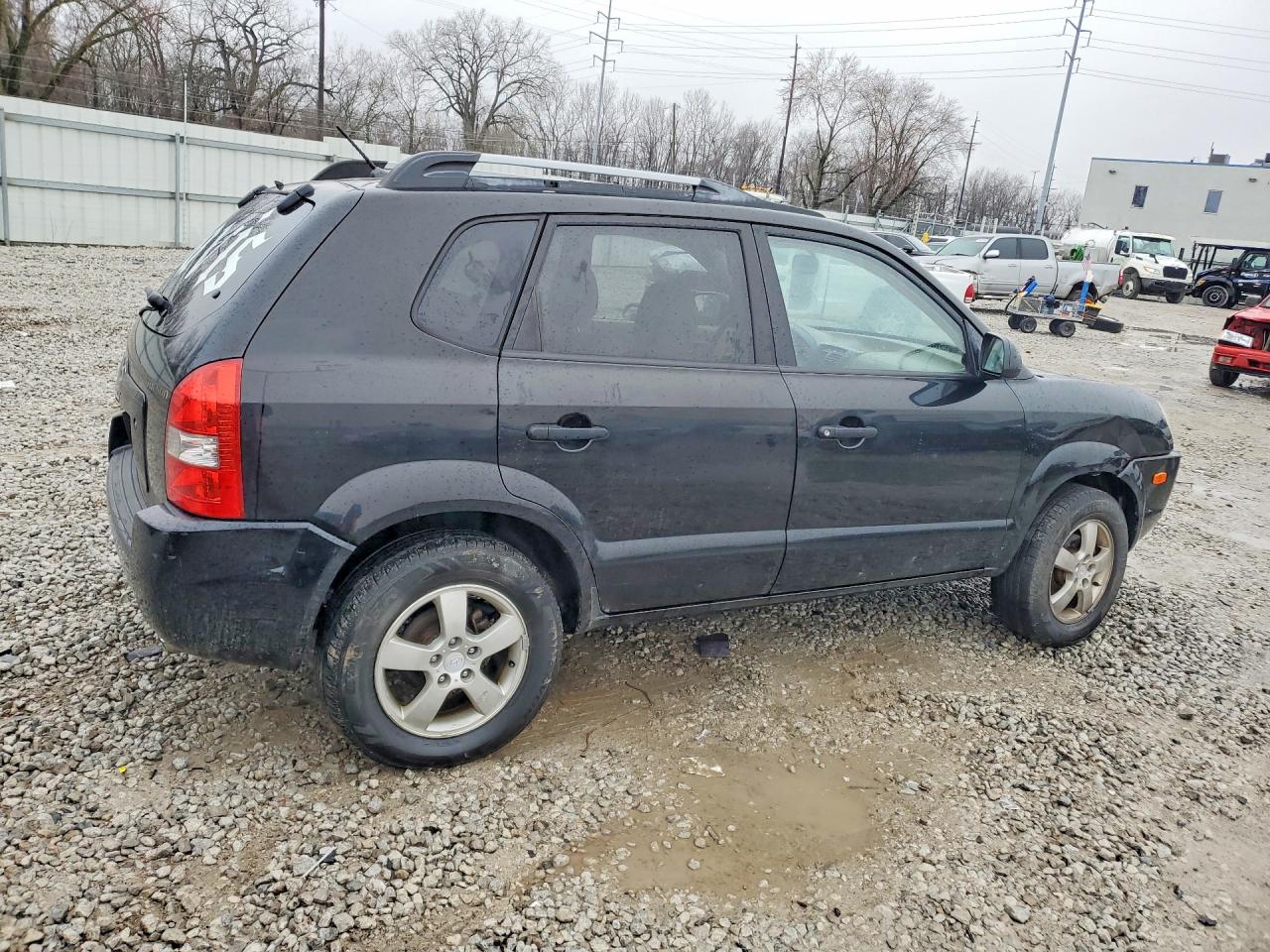 2007 Hyundai Tucson VIN KM8JM12B17U489911 photo 3