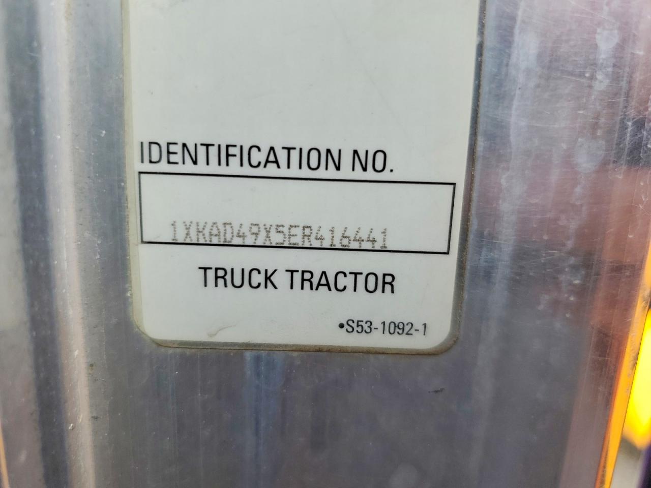 2014 KENWORTH All other VIN 1XKAD49X5ER416441 photo 10