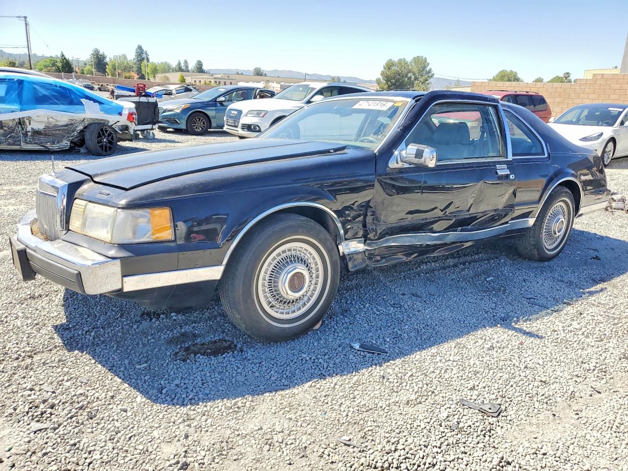 1986 LINCOLN Mark serie VIN 1LNBP98F5GY614549 photo 1