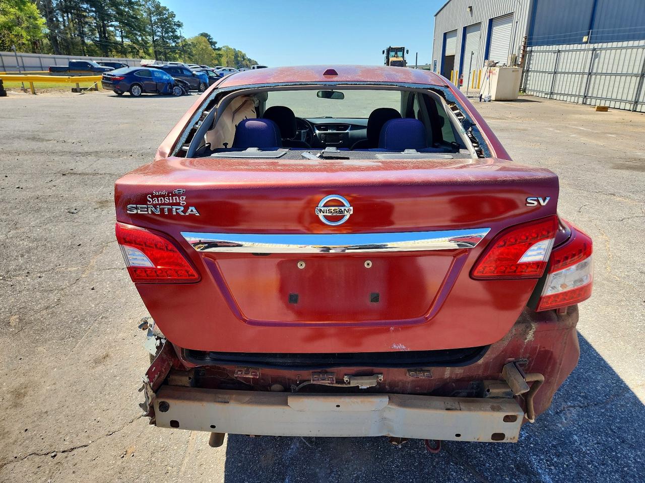2015 Nissan Sentra VIN 3N1AB7AP0FY267059 photo 6