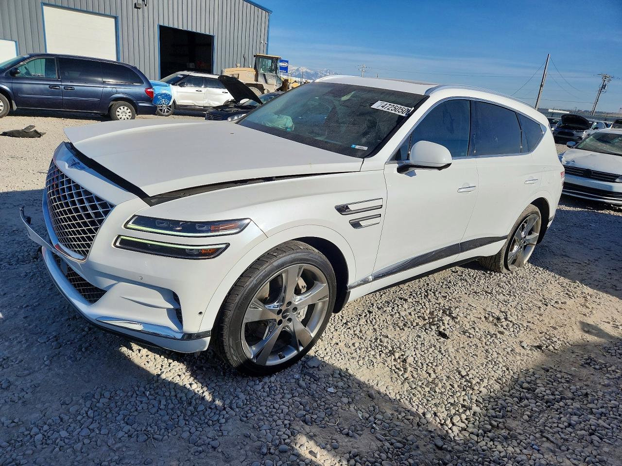 2021 Genesis Gv80 3.5t VIN KMUHCESC4MU048871 photo 1