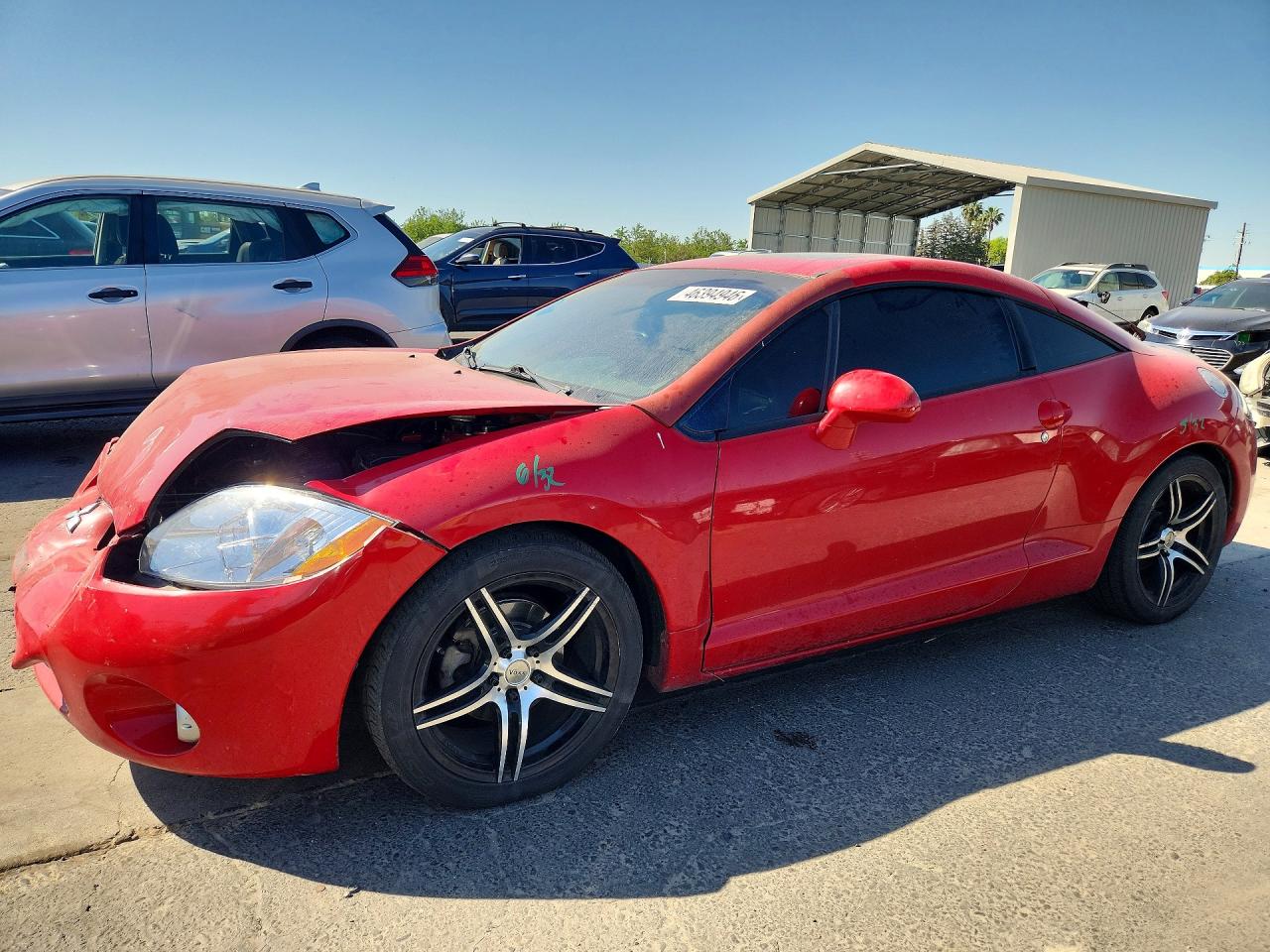 2007 Mitsubishi ECLIPSE VIN 4A3AK34T87E057464 photo 1