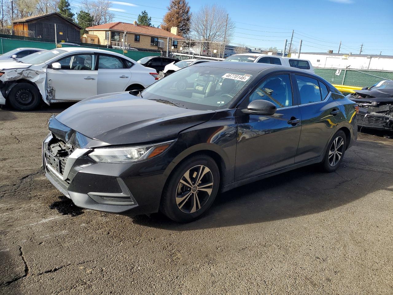 2022 NISSAN Sentra sv VIN 3N1AB8CV5NY203082 photo 1