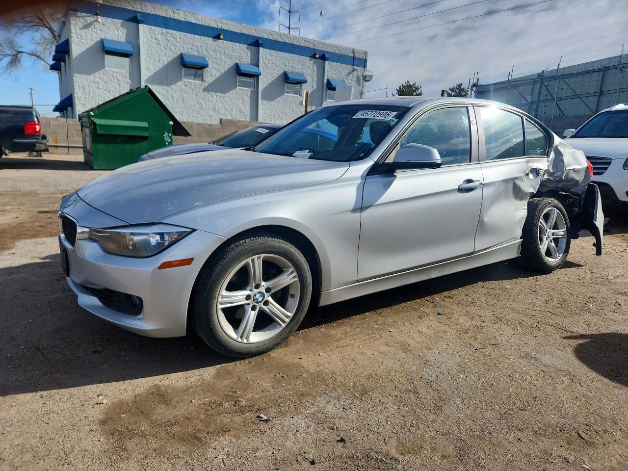 2014 BMW 3 series VIN WBA3B5G52ENS08183 photo 1