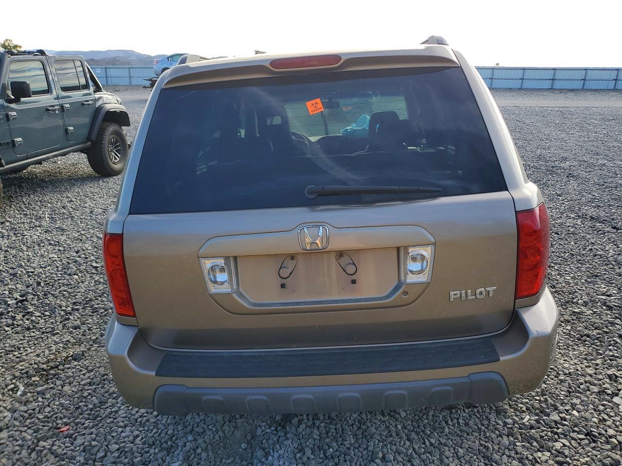 2003 Honda Pilot VIN 2HKYF18643H555248 photo 6