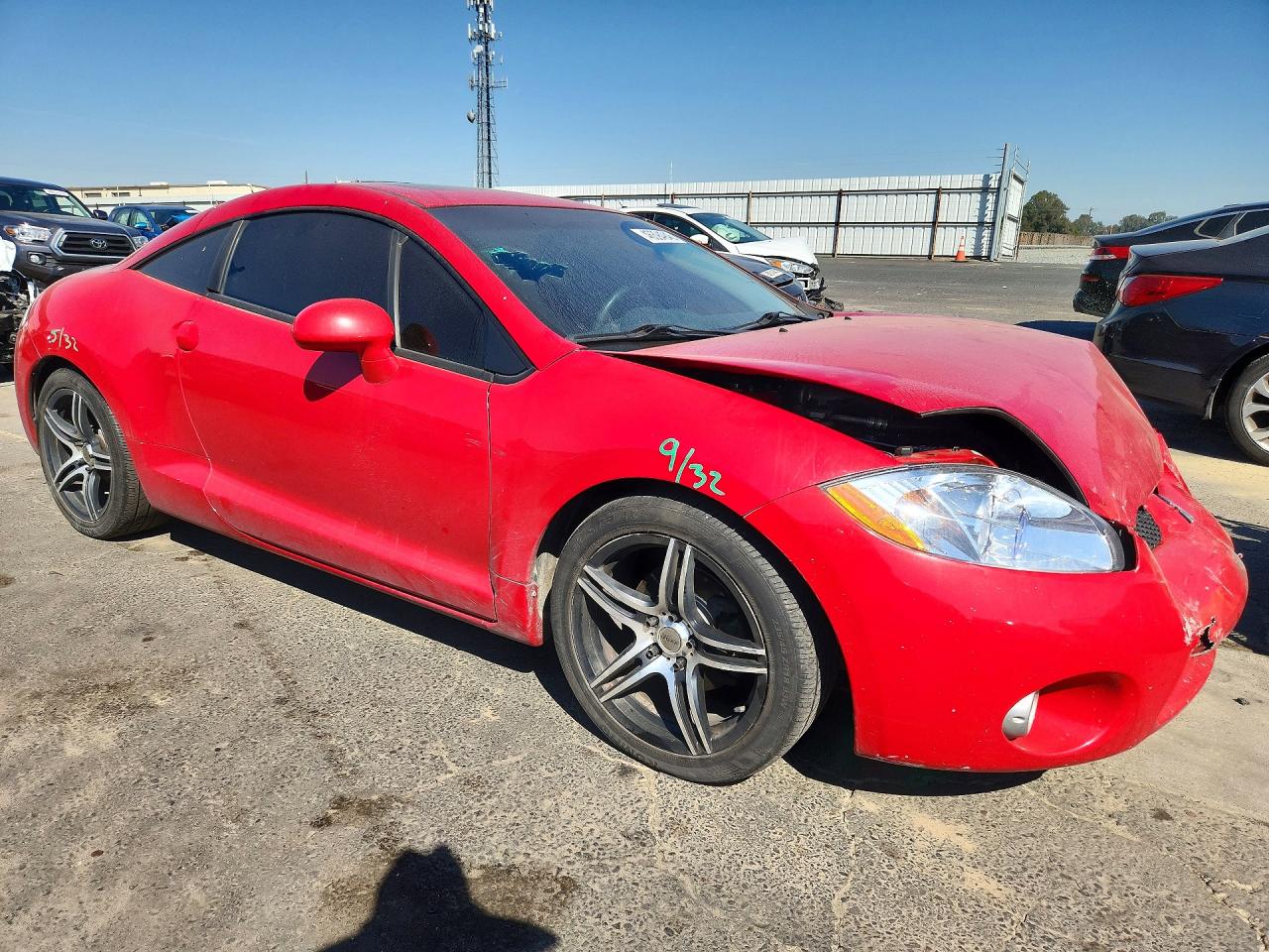 2007 Mitsubishi ECLIPSE VIN 4A3AK34T87E057464 photo 4