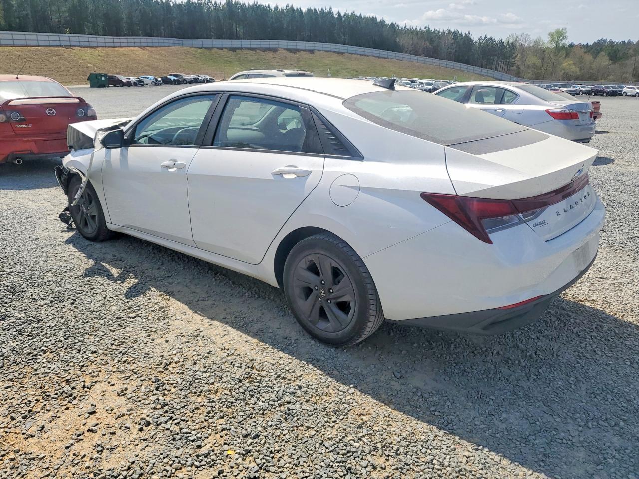 2021 Elantra VIN 5NPLM4AG3MH018974 photo 2