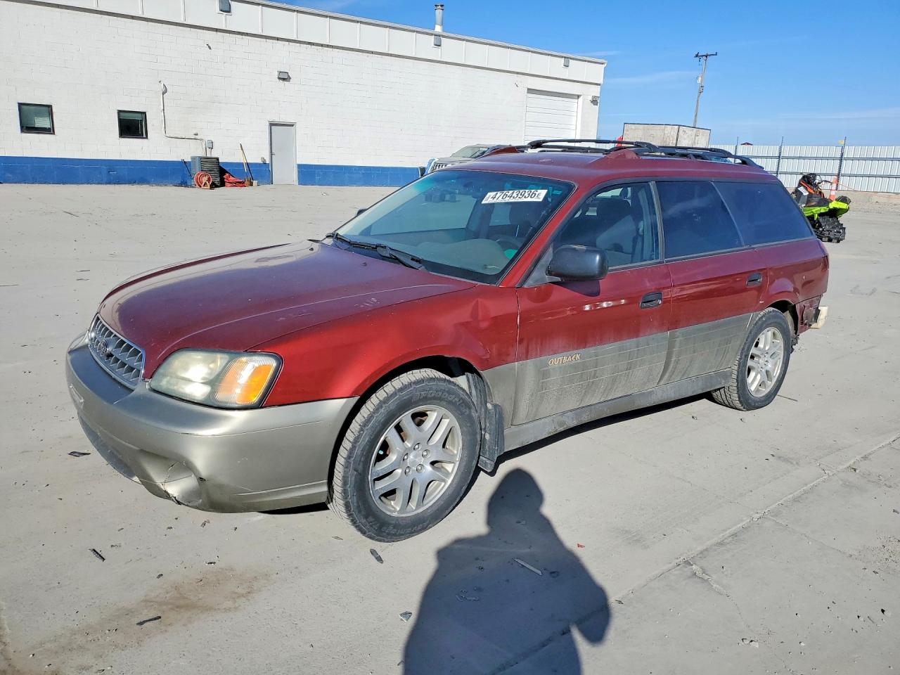 2003 Subaru LEGACY VIN 4S3BH675037617934 photo 1