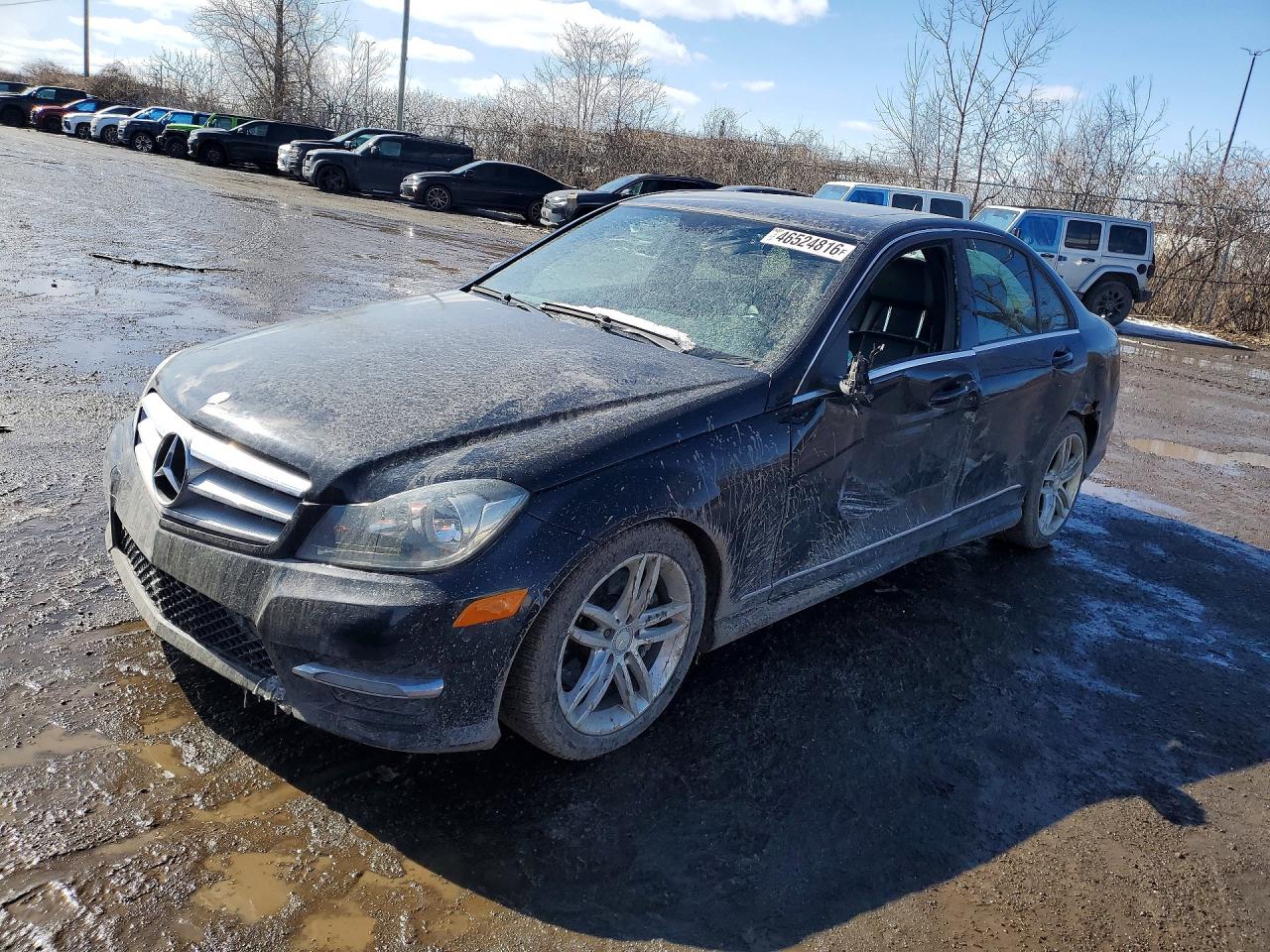 2013 Mercedes-Benz C class VIN WDDGF8AB6DA769216 photo 1