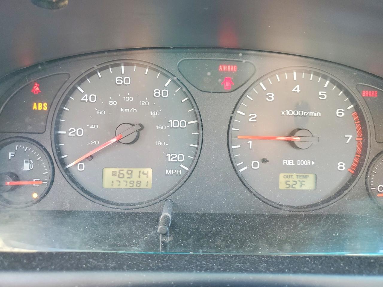 2002 SUBARU Forester VIN JF1SF65682H716307 photo 9
