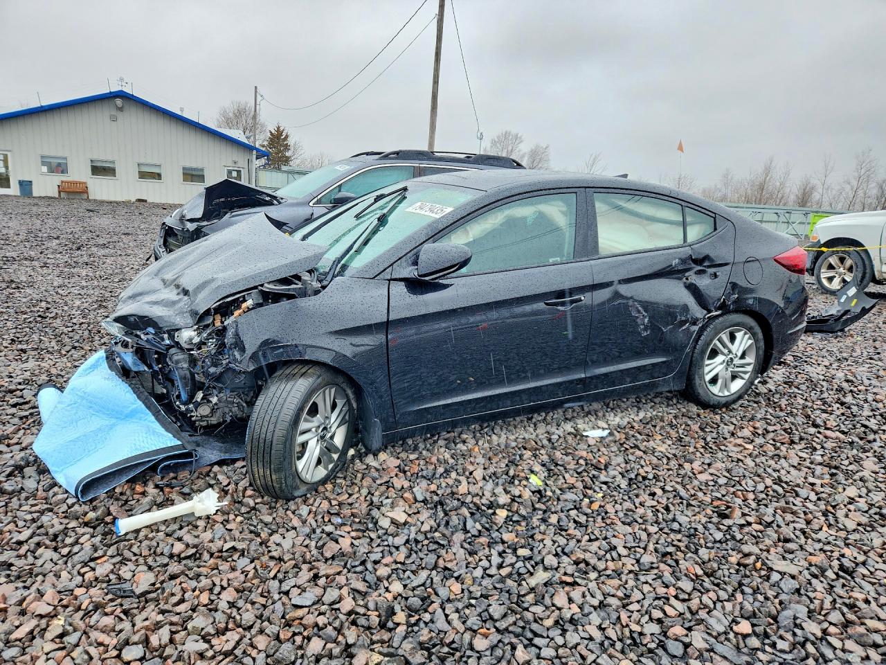 2020 Hyundai Elantra VIN 5NPD84LF8LH597147 photo 1