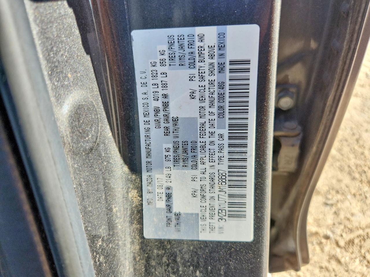 2018 Mazda 3 VIN 3MZBN1U77JM168687 photo 12