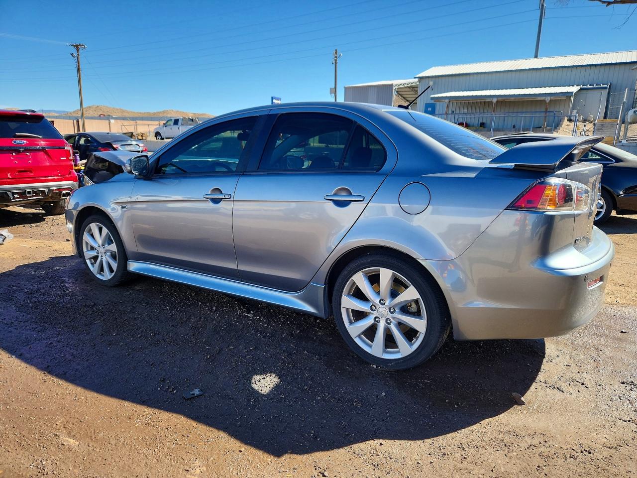2015 Mitsubishi Lancer VIN JA32U8FW7FU021144 photo 2
