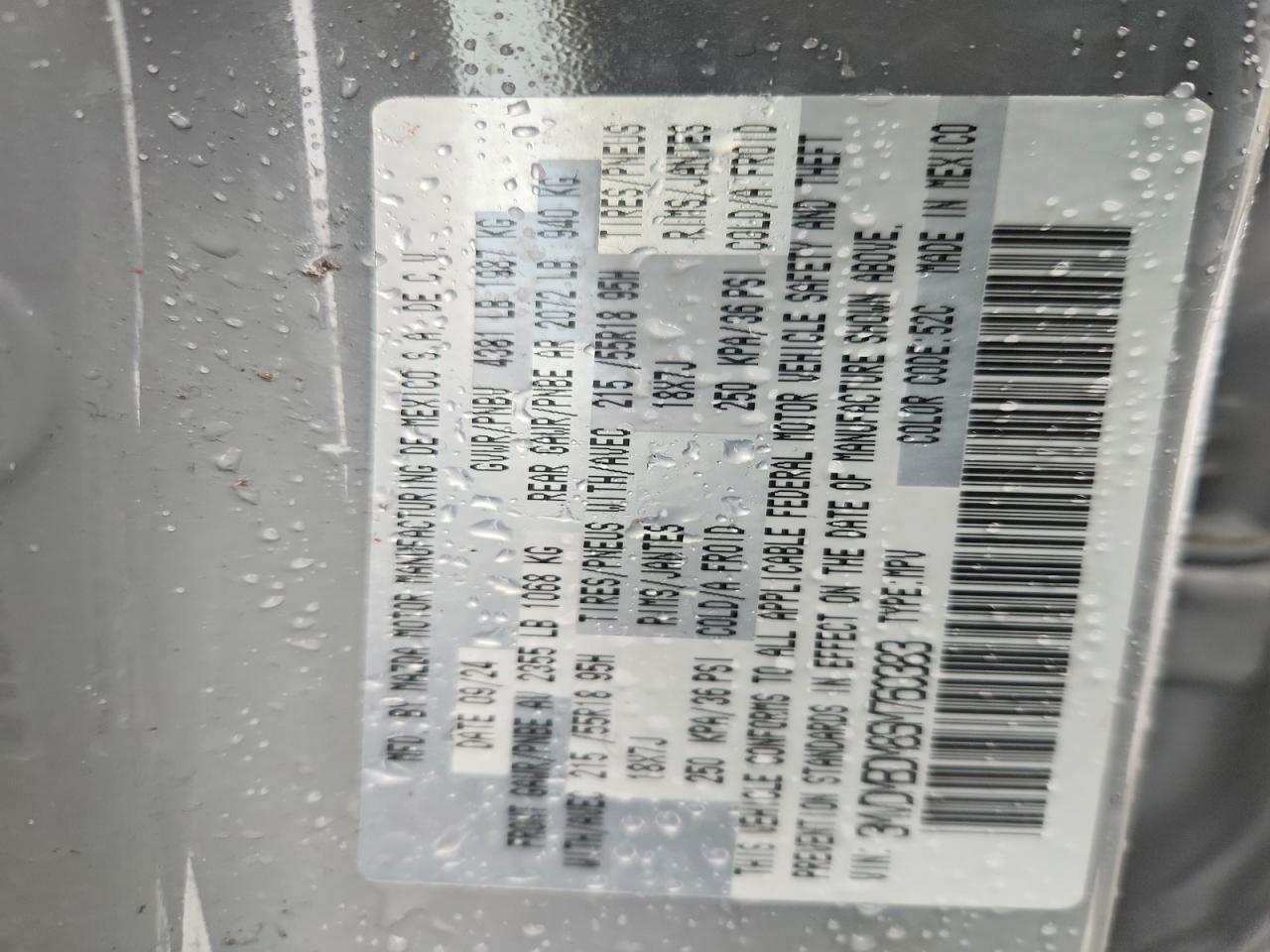 2025 Mazda Cx30 VIN 3MVDMBDM8SM760383 photo 12