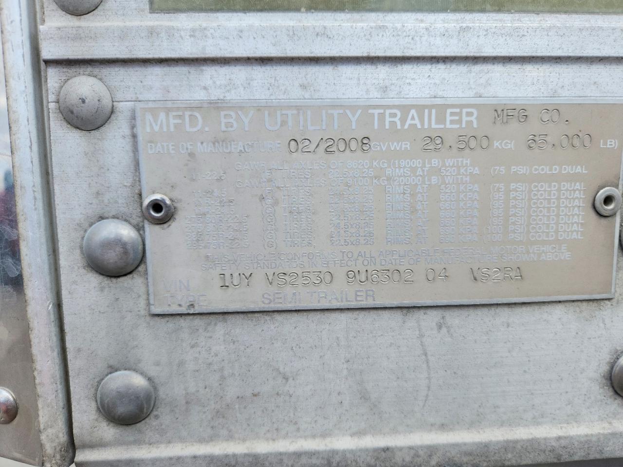2009 UTILITY Reefer tra VIN 1UYVS25309U630204 photo 10