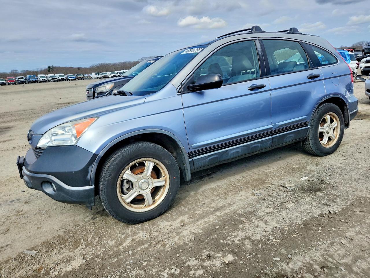 2007 Honda Crv VIN JHLRE48357C048877 photo 1
