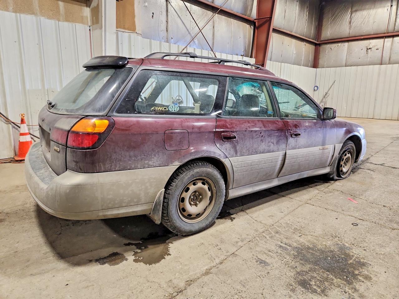 2000 Subaru LEGACY VIN 4S3BH6863Y7621443 photo 3