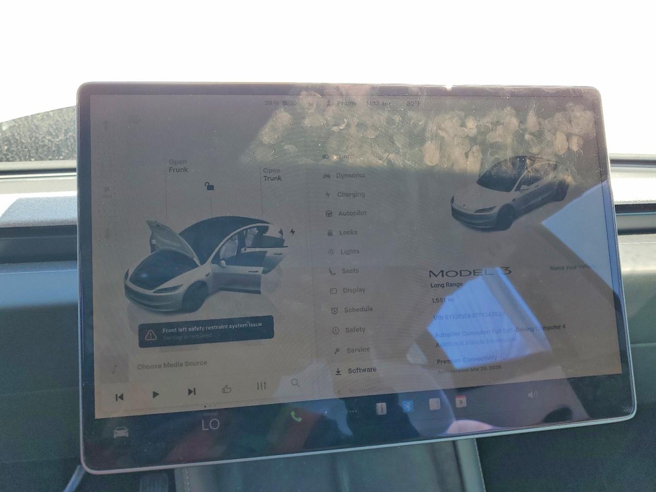 2026 Tesla Model 3 VIN 5YJ3E1EA9TF134792 photo 9