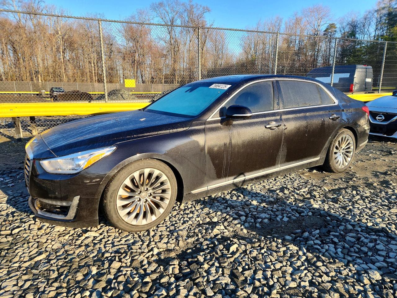 2019 Genesis G90 5.0 ul VIN KMTF54JH8KU054568 photo 1