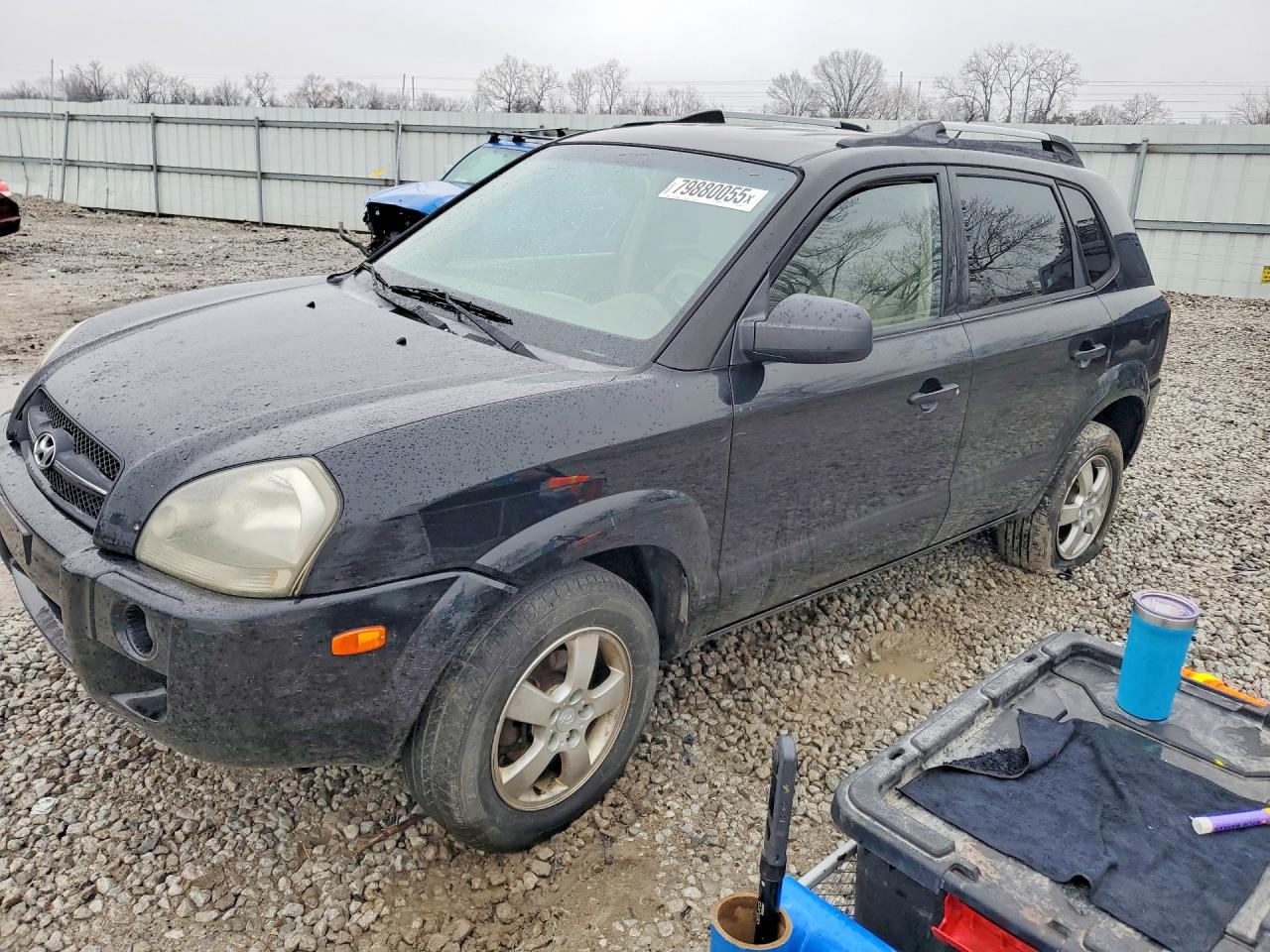 2007 Hyundai Tucson VIN KM8JM12B17U489911 photo 1