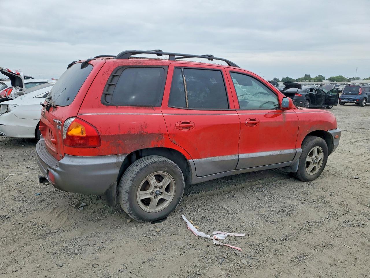 2004 HYUNDAI Santa fe VIN KM8SC73E84U577143 photo 3