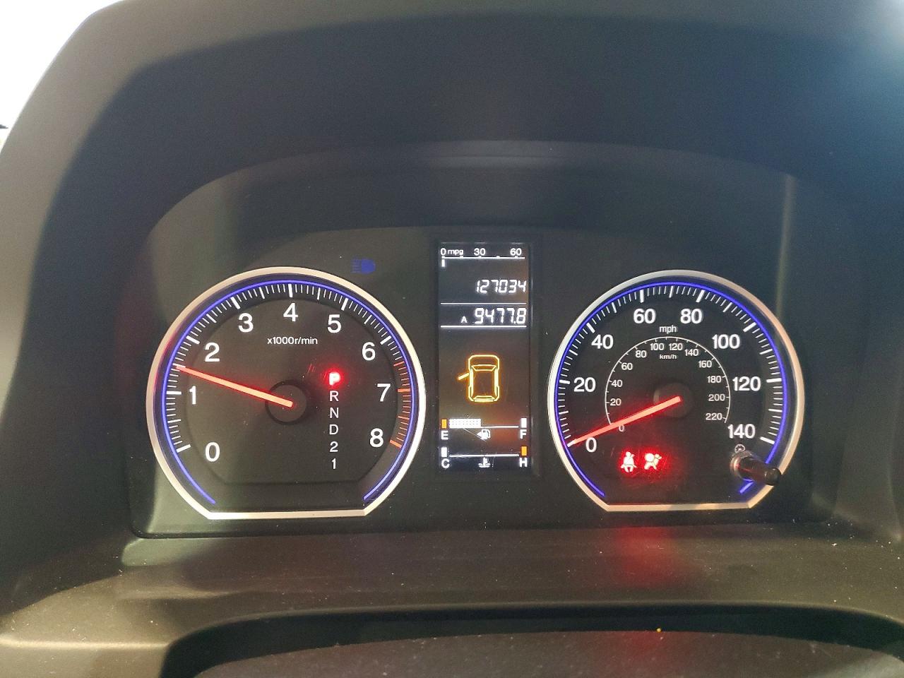 2008 Honda Crv VIN 5J6RE483X8L012336 photo 9