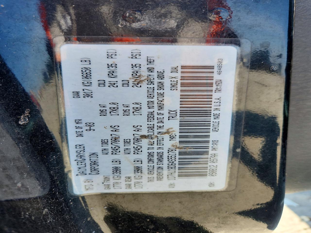 2004 Dodge Ram 1500 VIN 1D7HU18D64S551781 photo 12