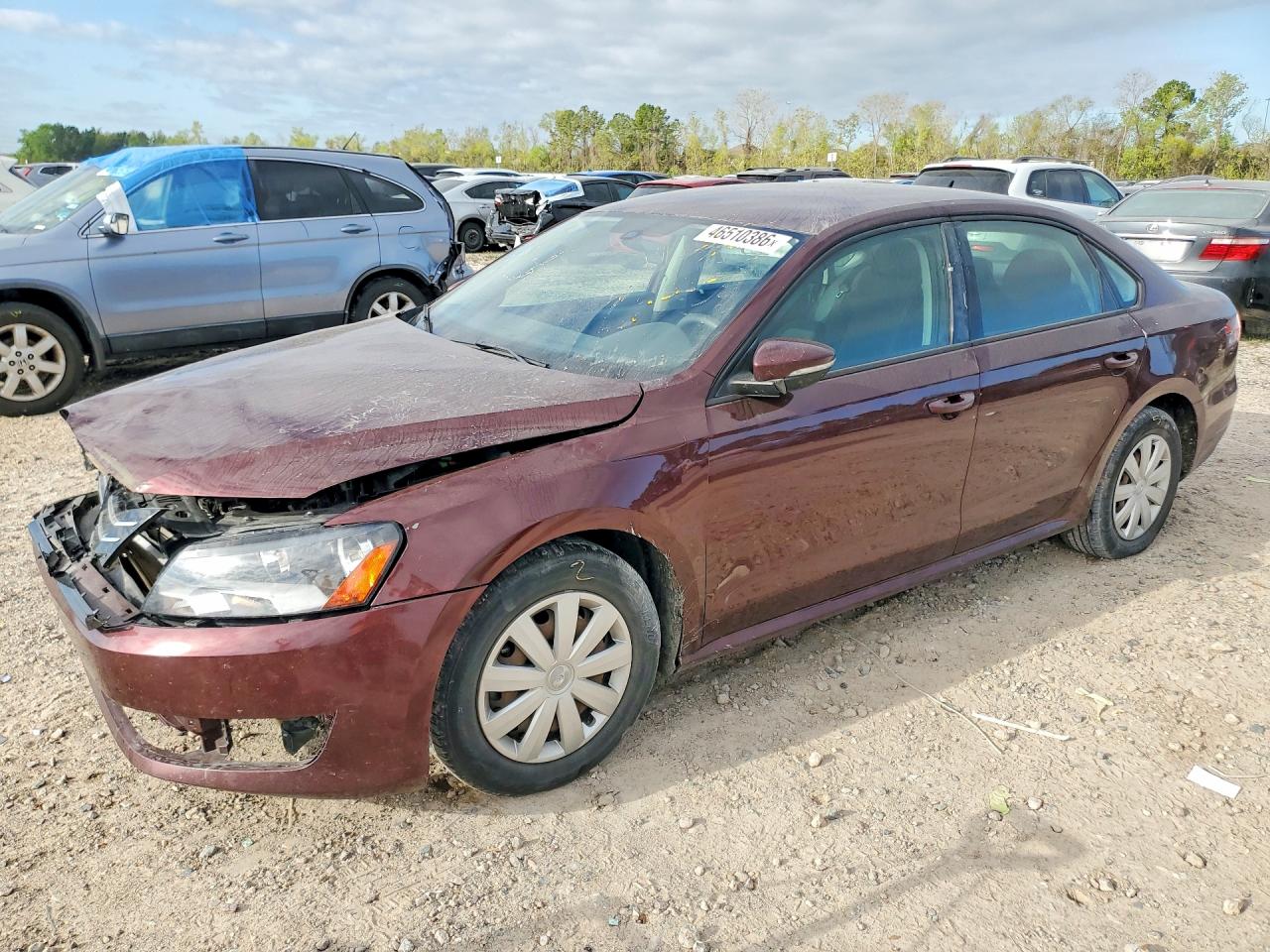 2012 VOLKSWAGEN Passat VIN 1VWAP7A32CC034846 photo 1