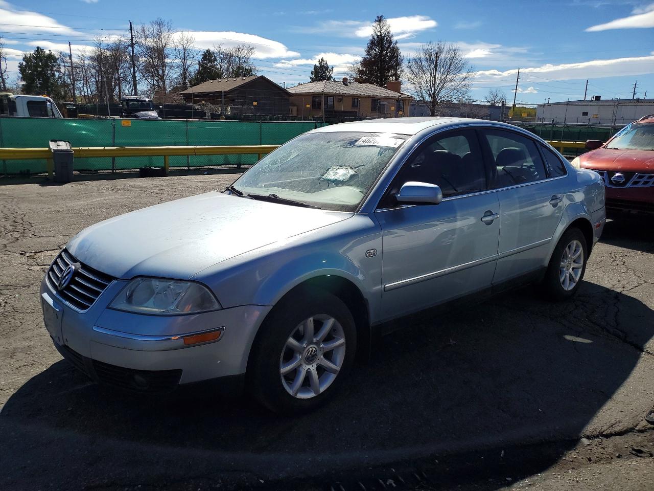 2004 Volkswagen Passat VIN WVWPD63B04E114012 photo 1