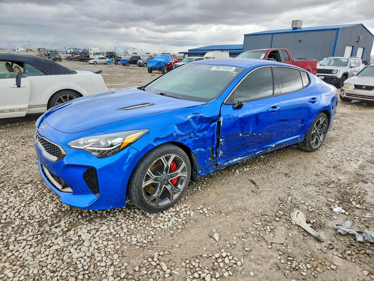 2019 Kia Stinger VIN KNAE35LC6K6045490 photo 1