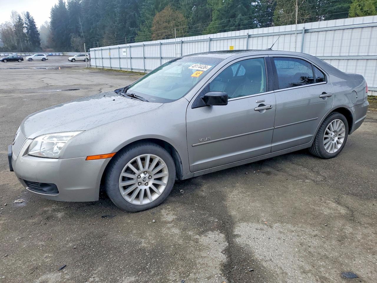 2008 MERCURY Milan VIN 3MEHM081X8R606758 photo 1
