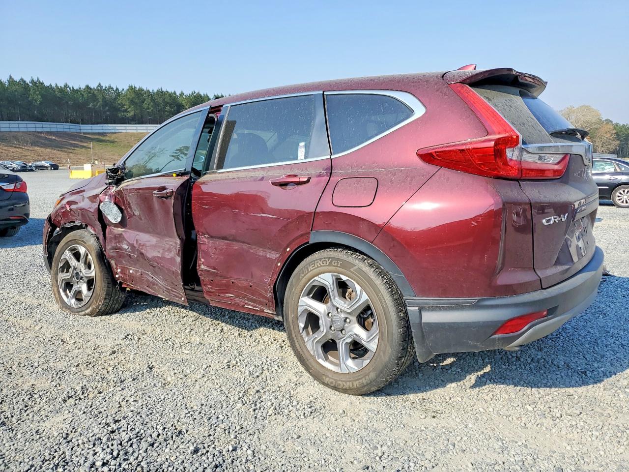 2019 Honda Crv VIN 2HKRW1H8XKH504678 photo 2