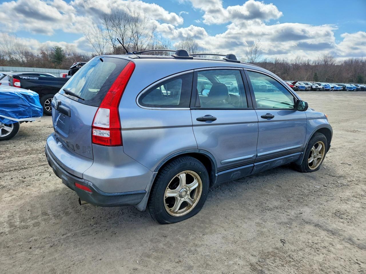 2007 Honda Crv VIN JHLRE48357C048877 photo 3