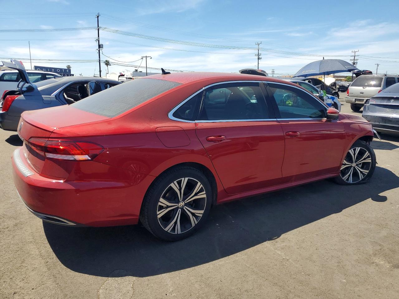 2021 Volkswagen Passat VIN 1VWSA7A39MC018764 photo 3