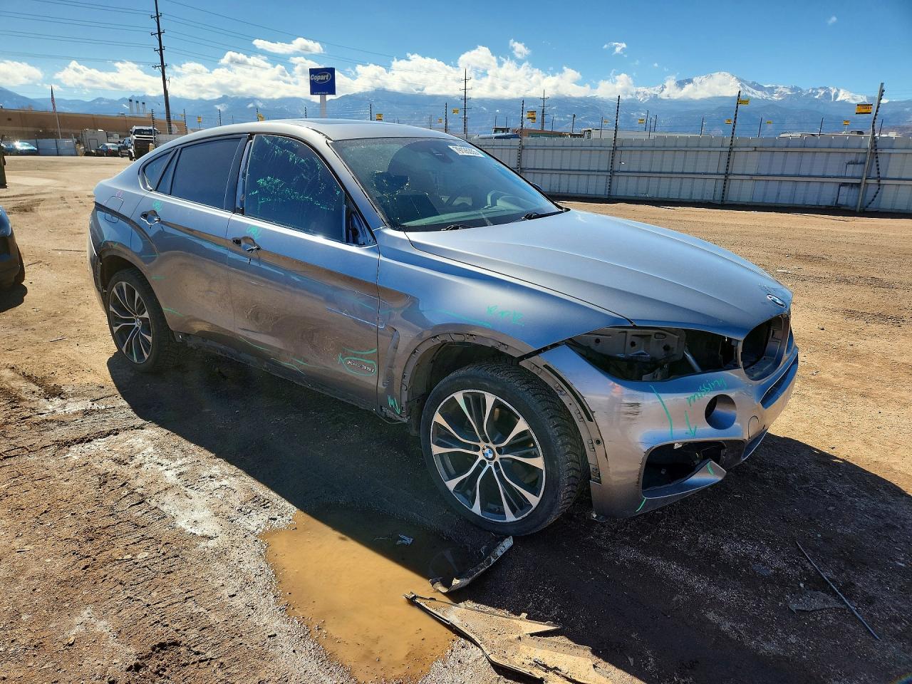 2018 BMW X6 VIN 5UXKU2C50J0Z62590 photo 4