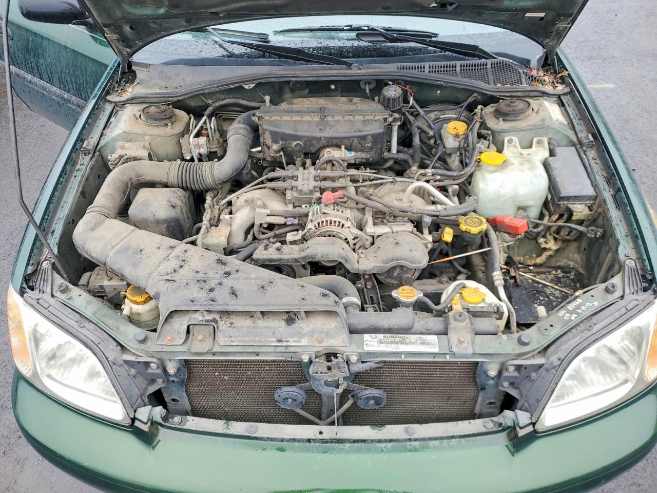 2000 Subaru LEGACY VIN 4S3BH6350Y7301933 photo 11