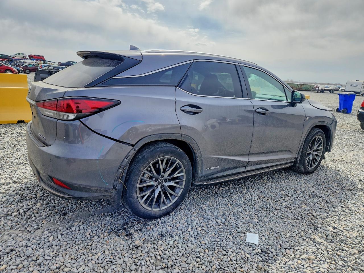 2022 Lexus Rx450 VIN 2T2YGMDA8NC082934 photo 3