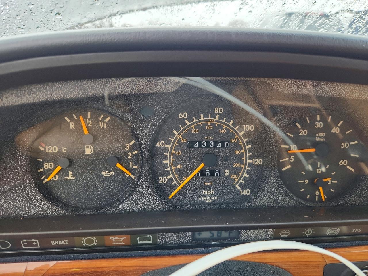 1991 MERZ 350-class VIN WDBCB34D8MA578075 photo 9