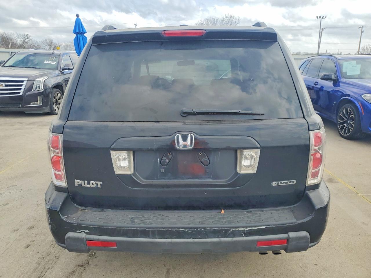 2008 HONDA Pilot exl VIN 5FNYF18678B044364 photo 6