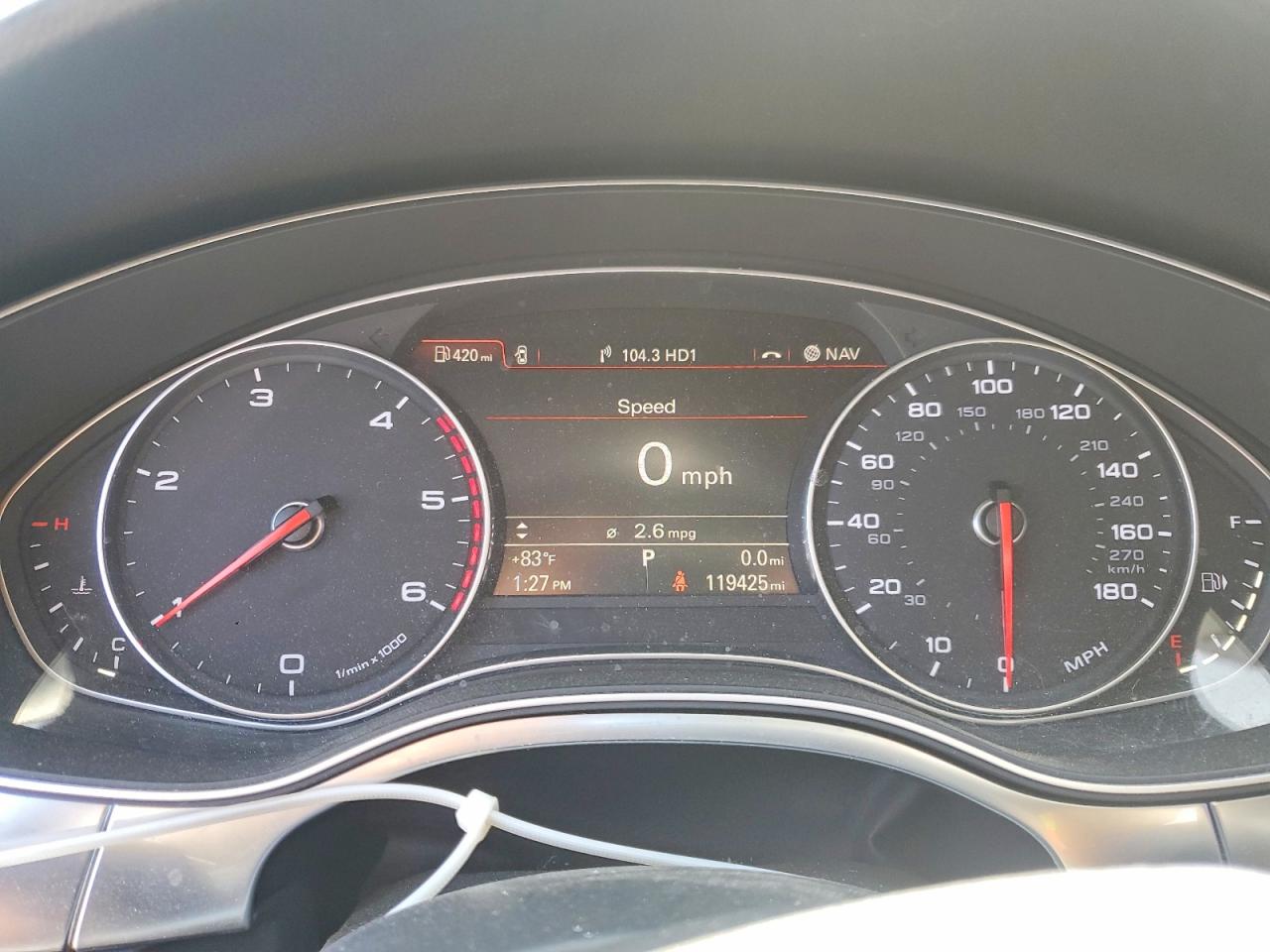 2014 Audi A7 VIN WAU2MAFCXEN108962 photo 9
