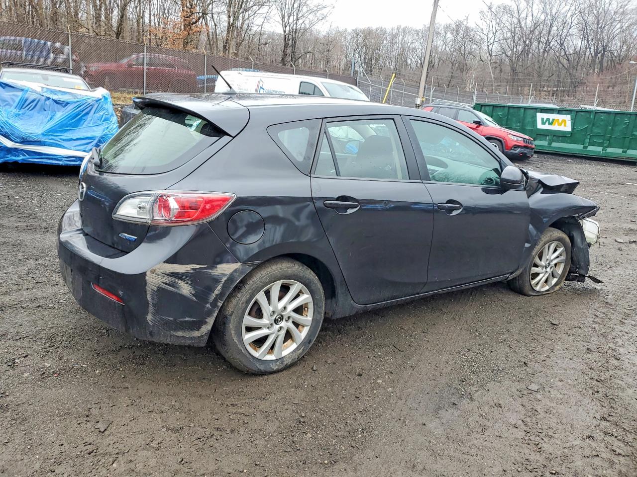 2013 MAZDA 3 VIN JM1BL1LP6D1744202 photo 3