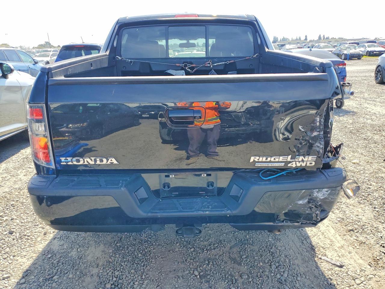 2014 Honda Ridgeline VIN 5FPYK1F6XEB007780 photo 6